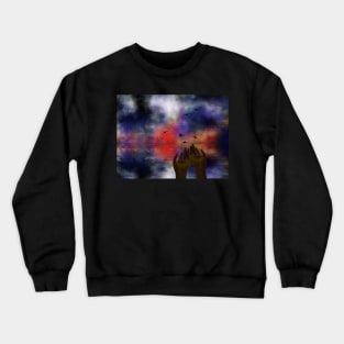 Mystic Sunset Painting Crewneck Sweatshirt